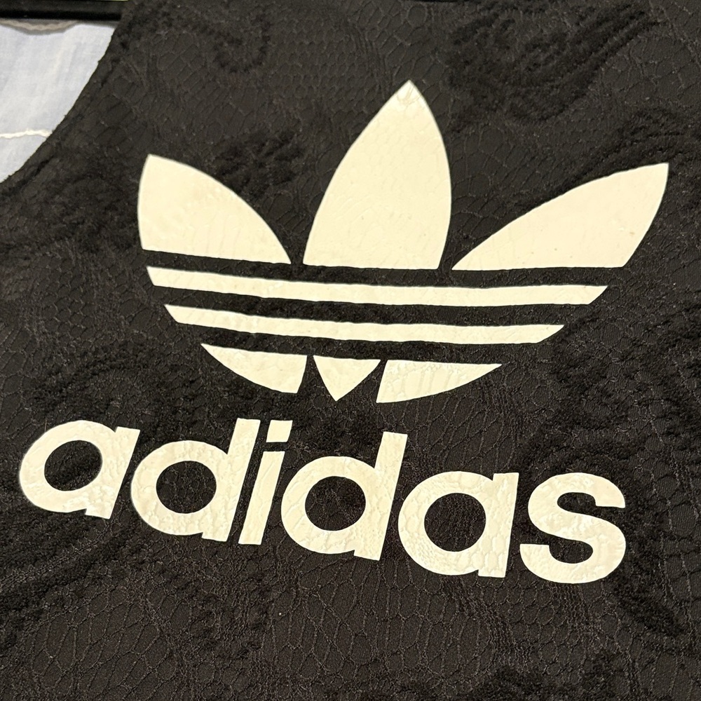 Adidas Black Patterned Tank Dress - Picture 2 of 2